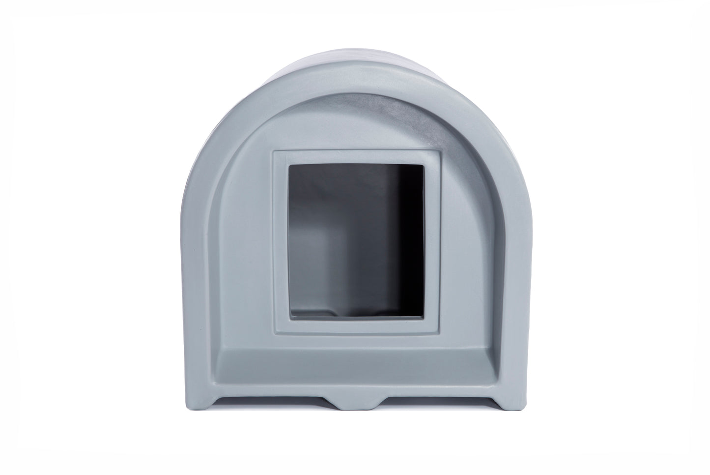Light Grey Kitty Cabin front
