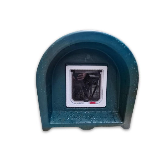 Kitty Cabin Weatherproof with Factory Fitted Cat Flap