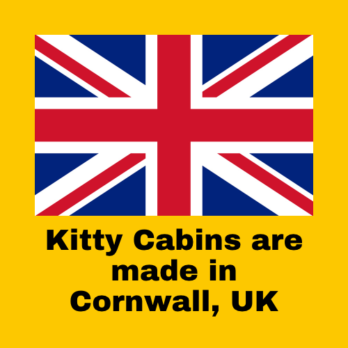 kitty cabins are made in cornwall, uk